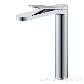 Single Lever Brass Chrome plated basin mixer taps